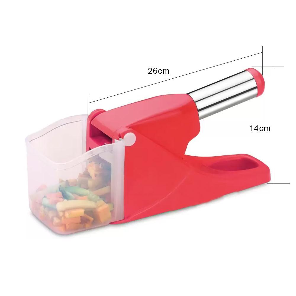 0114 Virgin Plastic French Fry Chipser, Potato Chipser/Potato Slicer with Container - SkyShopy 0114 Virgin Plastic French Fry Chipser, Potato Chipser/Potato Slicer with Container - SkyShopy